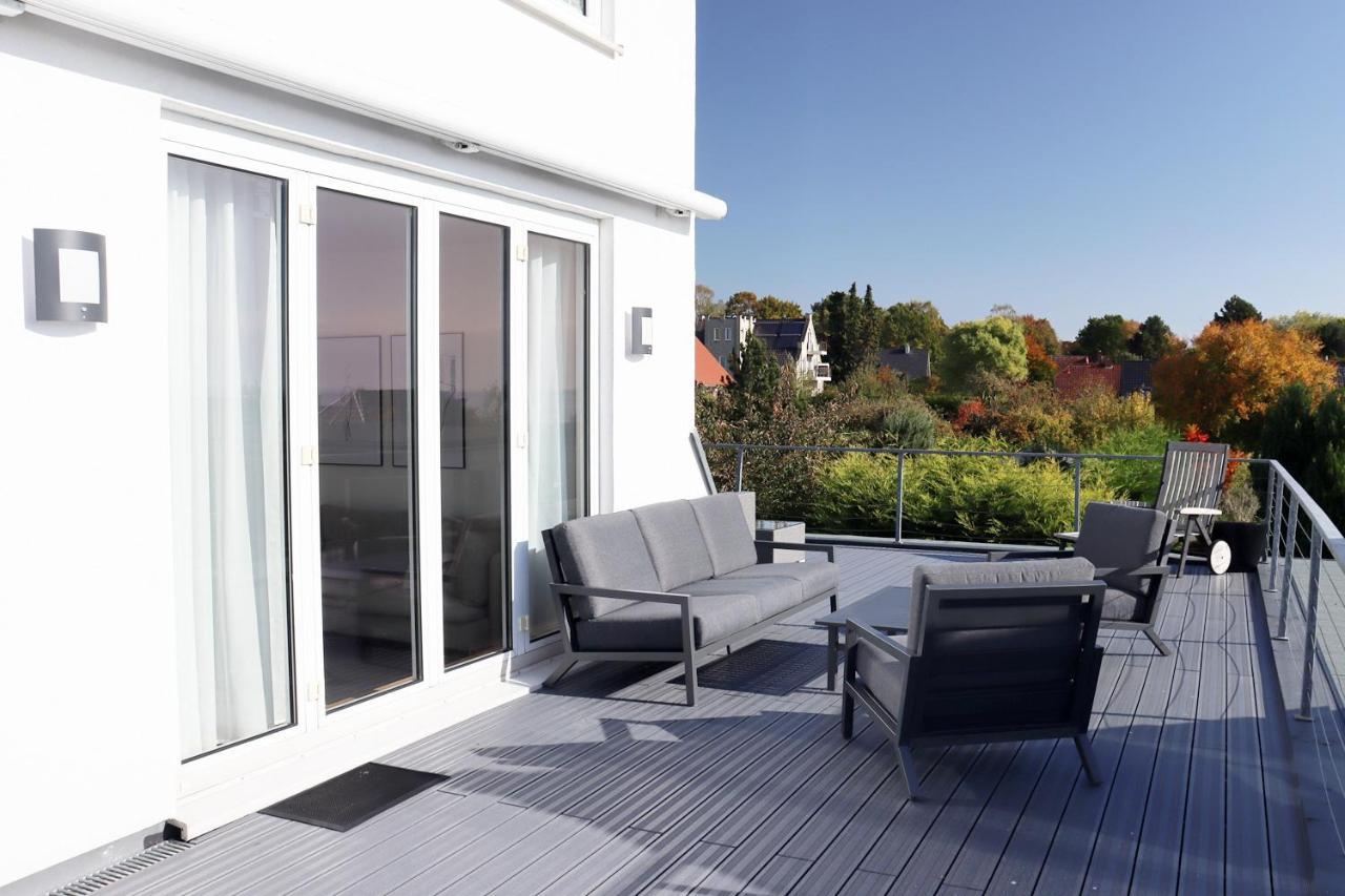 Grosse Penthouse Ferienwohnung Mit Meerblick, Sonnenterrasse & Luxusbad Von "Momentic" Sierksdorf Exterior photo