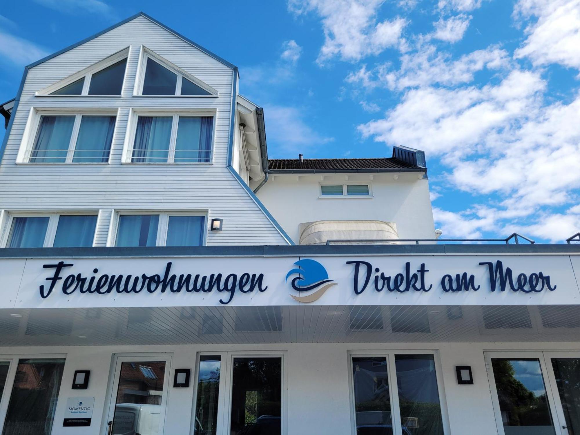 Grosse Penthouse Ferienwohnung Mit Meerblick, Sonnenterrasse & Luxusbad Von "Momentic" Sierksdorf Exterior photo